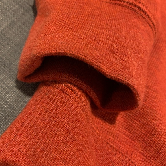 Orvis Red Quarter Zip - Picture 5 of 5